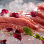 Сашими корем от Bluefin tuna